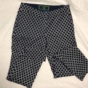 C Wonder NEW women polka dot, classic black pants
